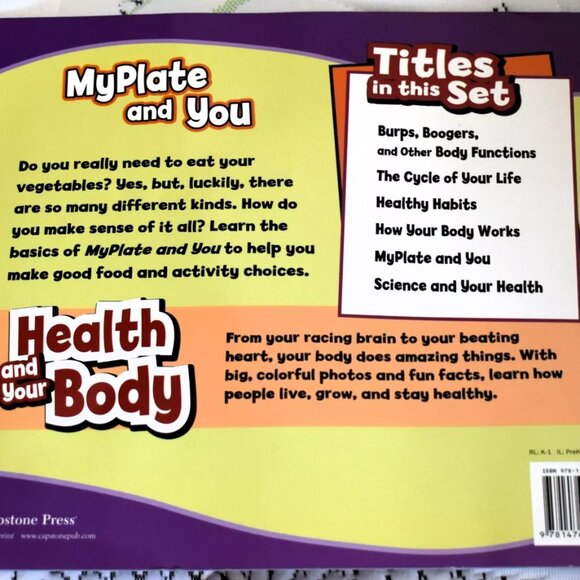 MyPlate and You (Health and Your Body) Paperback – August 1, 2011 - Picture 2 of 2